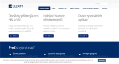Desktop Screenshot of elexim.net